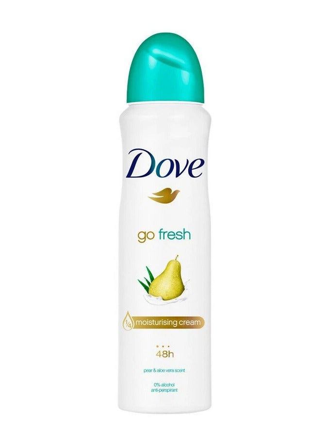 كريم جو فريش المرطب يدوم 48 ساعة برائحة الكمثرى والصبار، خالٍ من الكحول